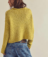 Free People Opal Sweater in Mango Mint