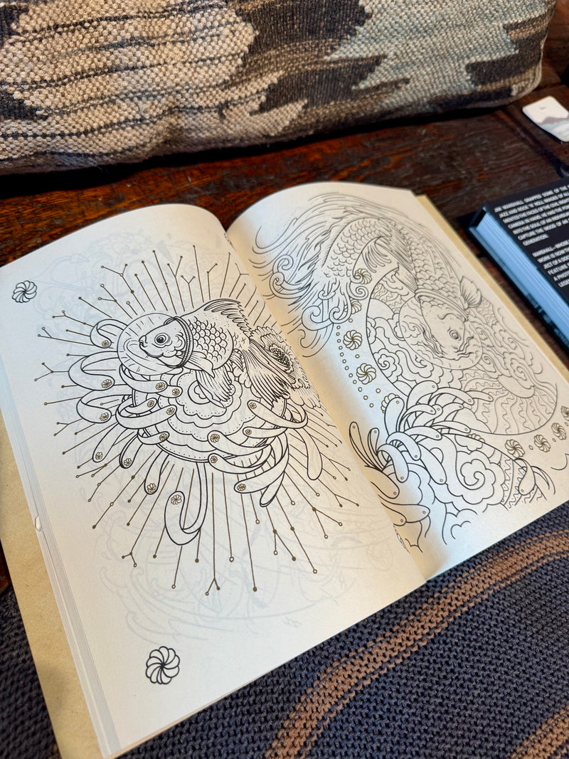 Tattoo Coloring Book