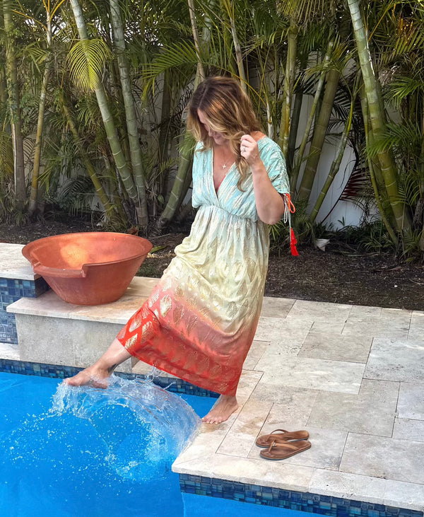 Magnolia Ombray Maxi
