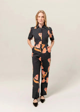 Bel Kazan Kami Jumpsuit in Dahlia