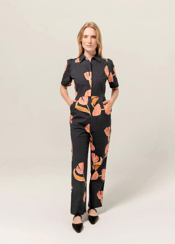 Bel Kazan Kami Jumpsuit in Dahlia