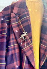 Free People Rabbit Brooch