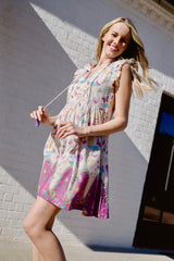 Britton Court Josie Cream Mini Dress