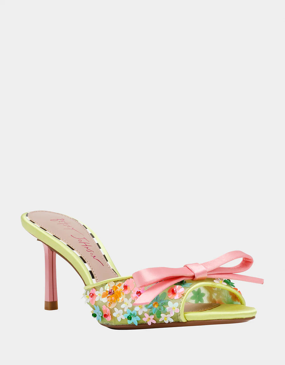 【Betsey Johnson】Naddia Betsey Johnson Women's Naddia Ditzy Floral Stiletto Slip-On