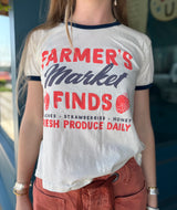 Farmer's Market Ringer Tee