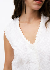 Frnch Paris Maeve Top Blanc