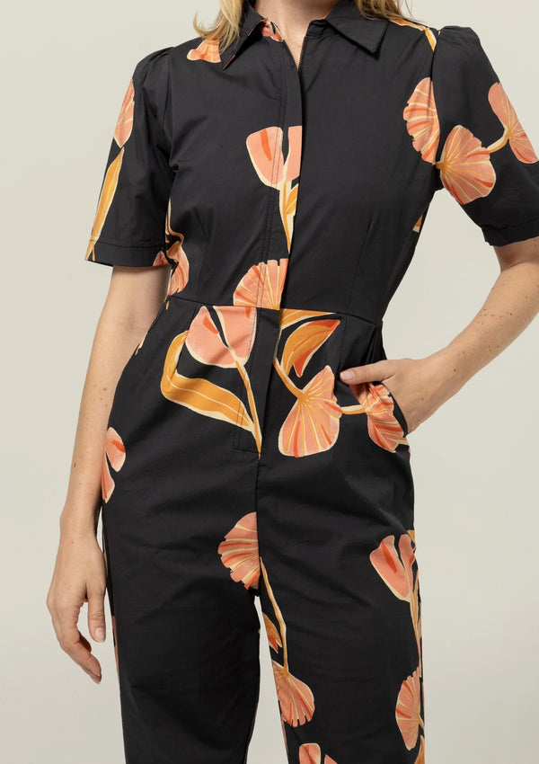 Bel Kazan Kami Jumpsuit in Dahlia