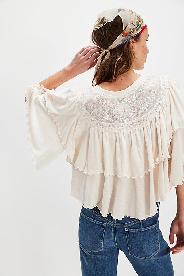 Free People Rose Party Tee