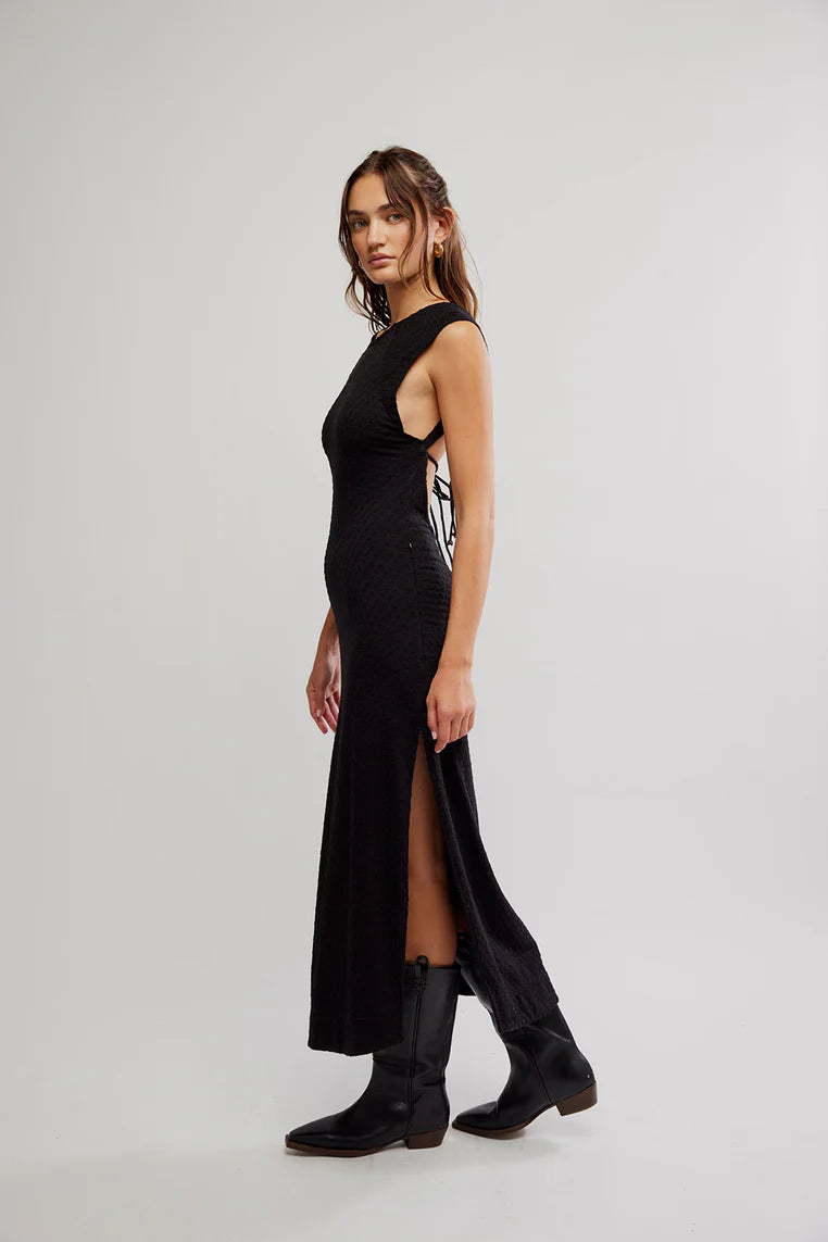 Free People Eventide Black Midi