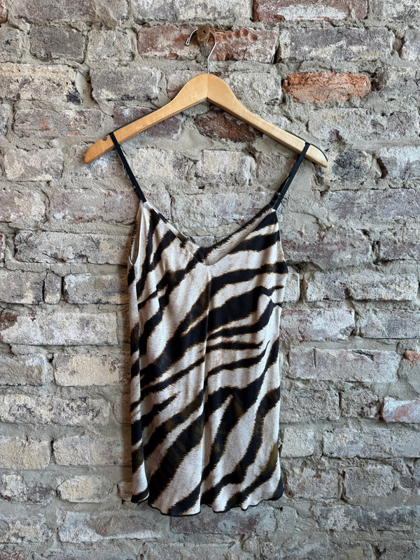 Milio Milano Silky Beige Tiger Tank