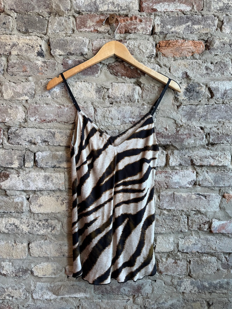 Milio Milano Silky Beige Tiger Tank