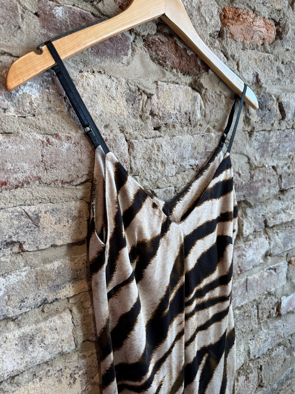 Milio Milano Silky Beige Tiger Tank
