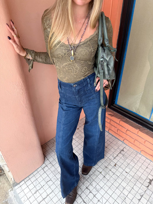Free People Perfectly Fine Bodysuit