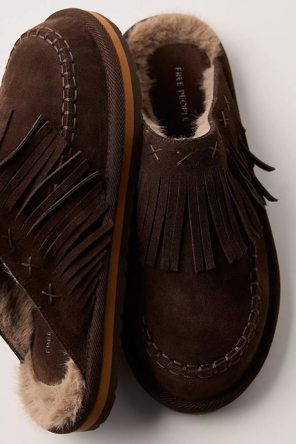 Free People Fallon Fringe Mule