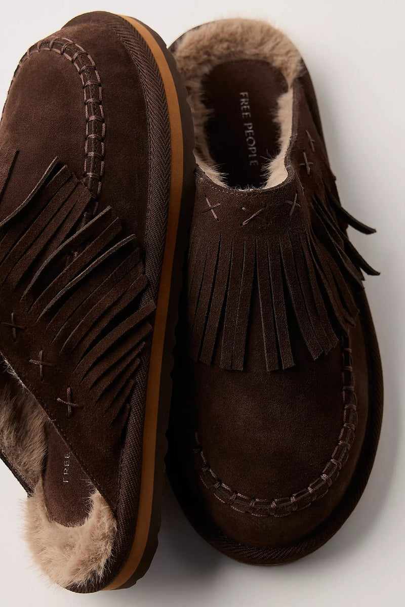 Free People Fallon Fringe Mule