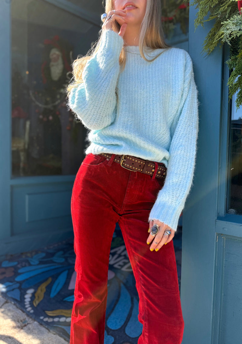 Dear John Myla Ice Blue Sweater