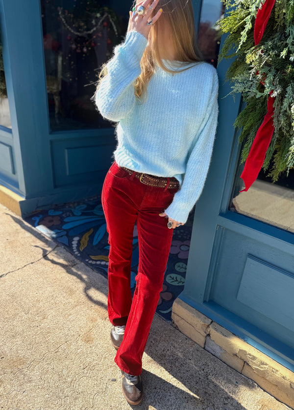 Dear John Myla Ice Blue Sweater