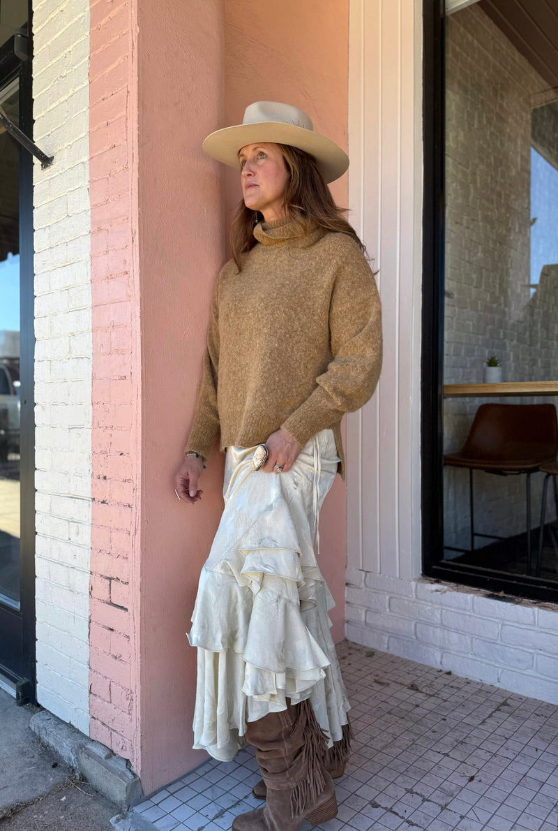 FRNCH Angelonia Sweater Camel