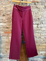 Astrid Wine Trousers