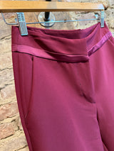 Astrid Wine Trousers