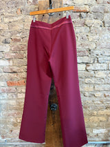 Astrid Wine Trousers
