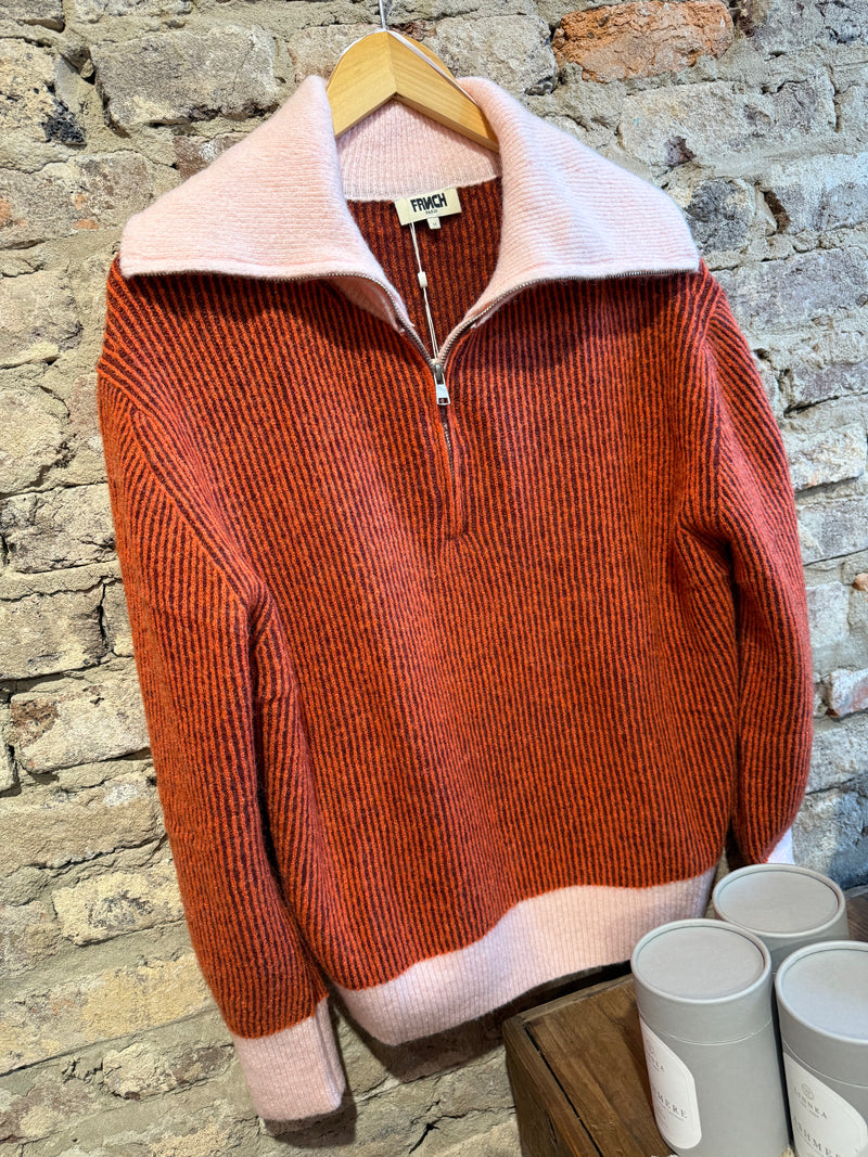 Frnch Paloma Sweater Rouge
