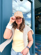 STAY GOLDEN TRUCKER HAT