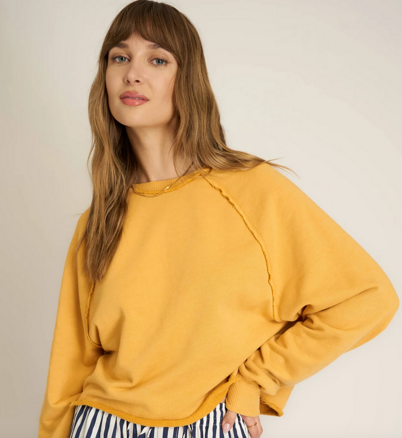 Paris Ragland Golden Sweatshirt