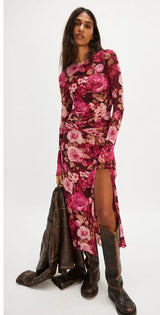 Free People Gianni Pink Maxi