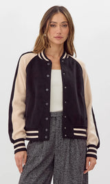 Palmer Knit Bomber Jacket