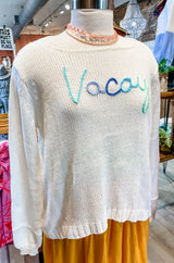 Vacay Crew Sweater