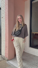 Milio Milano Batwing Knit Top