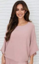 Milio Milano Batwing Knit Top