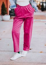Pink Woven Pants