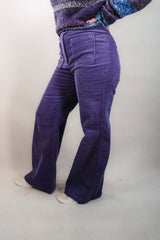 Purple Corduroy Pant's
