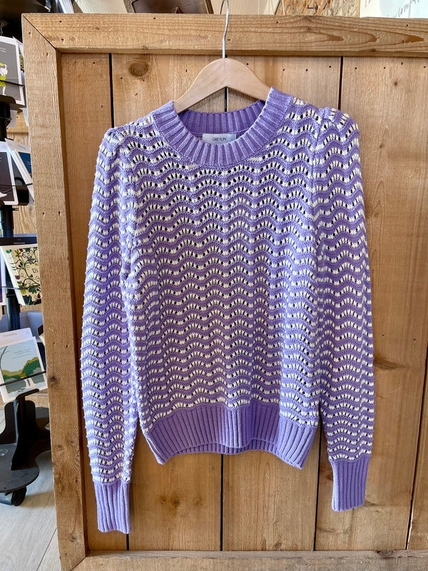 Valerie Crochet Knit Sweater