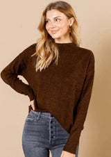 Funnel Knit Sweater