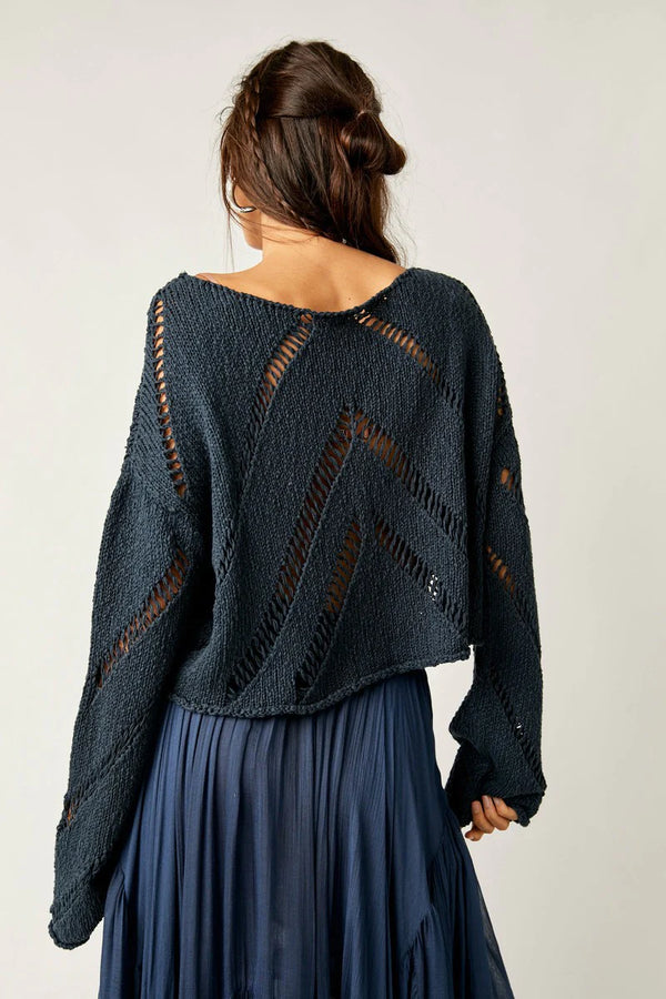Hayley Navy Sweater