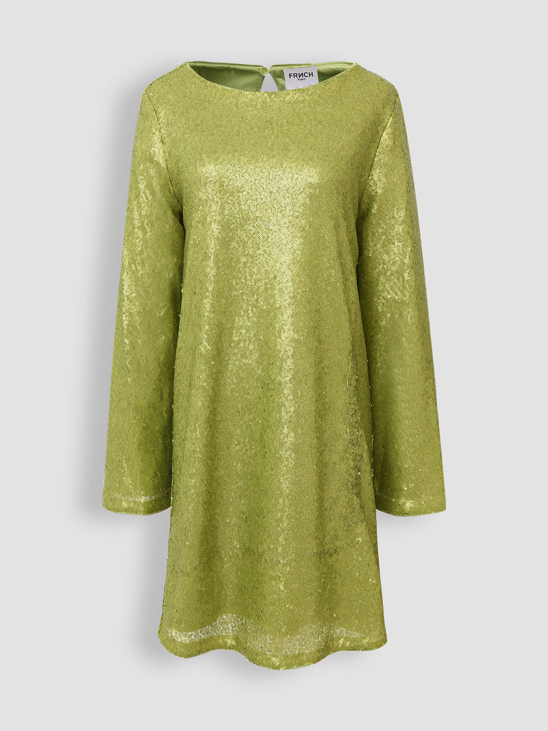 Kelsey Green Muted Sequin Mini