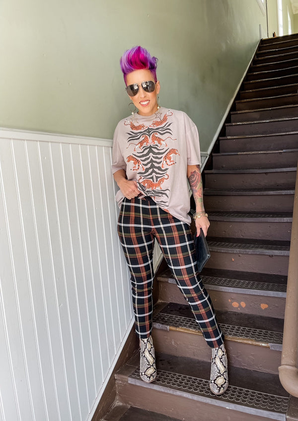 The Perfect Plaid Pant