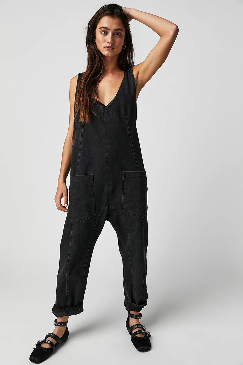 High Roller Jumpsuit Black