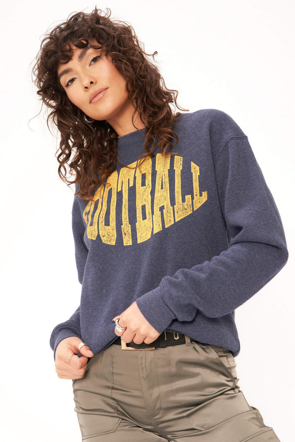 Football Heather Grey Sweatshirt