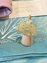 Brass Thunderbird Ring